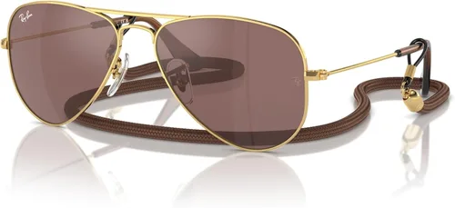 Vista 33 de Ray-Ban Junior Rj9506s - Gafas de sol de aviador de metal para niños