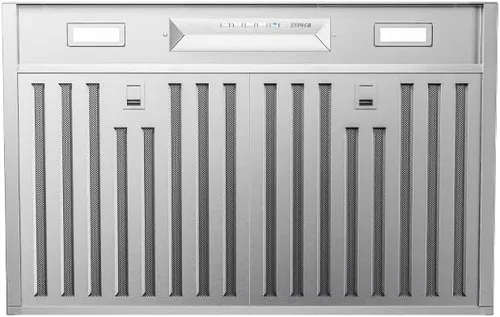 Vista 12 de Zephyr Campana extractora de 400 CFM de potencia de 3 velocidades con ventilador Tornado Mini Canopy inserto de ventilación con controles