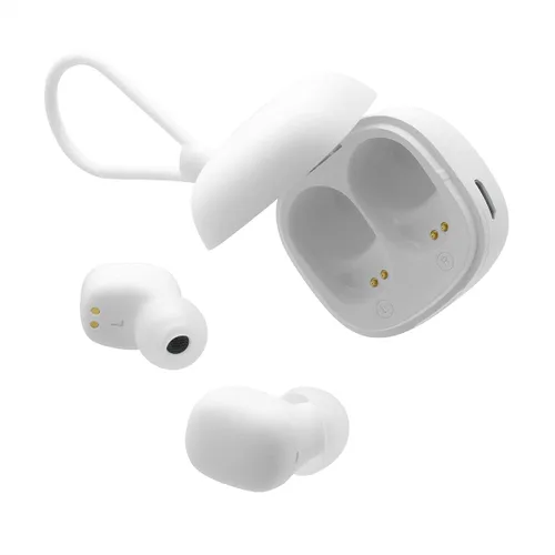 ADV. 500 auriculares inalámbricos verdaderos, los auriculares inalámbricos BT 5.2 más pequeños del mundo, conexión de amplio alcance, control Rosa