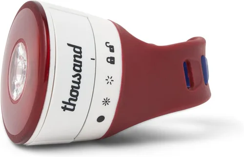 Thousand Traveler - Luz magnética para bicicleta, luz LED recargable de alto lúmenes para bicicleta y bicicleta eléctrica, accesorio de seguridad