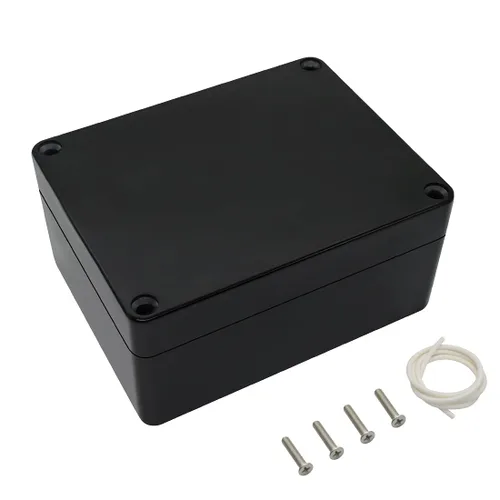 Vista 14 de LeMotech Caja de conexiones eléctricas de plástico ABS Caja de proyectos IP65 impermeable Caja de derivación universal para electrónicas Negro 2.48x