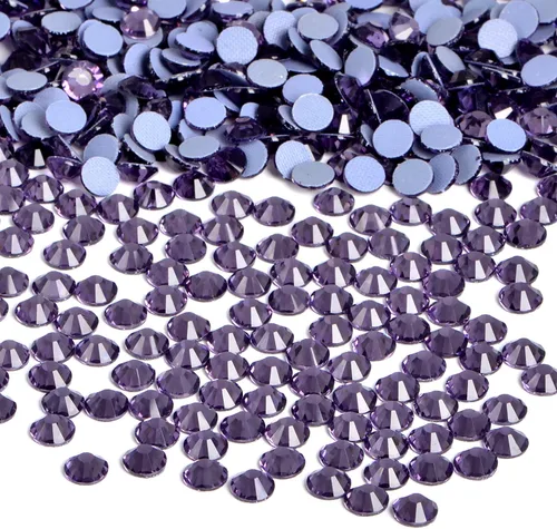 Vista 57 de Bymitel Hotfix - Gemas redondas de diamantes de imitación de cristal para manualidades, mezcla de 6 tamaños con kit de lápiz de cera, negro