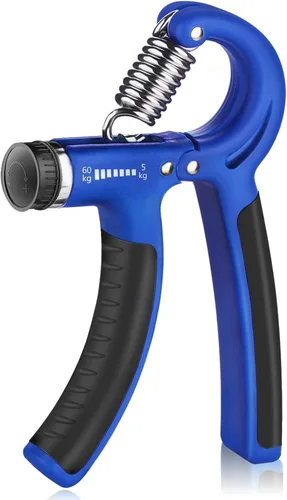 Vista 7 de AIXPI Grip Strength Trainer, Hand Grip Exerciser Strengthener with Adjustable Resistance 11-132 Lbs (5-60kg), Forearm Strengthener, Hand Exerciser