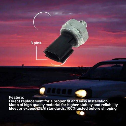 Vista 3 de Interruptor de sensor de presión de CA para 350Z 370Z Altima Maxima Murano Pathfinder Quest Rogue Sentra Versa Xterra Infiniti G35 G37 M35 M37 M45