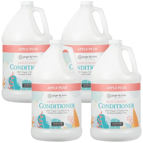 Vista 29 de Ginger Lily Farms Botanicals Acondicionador Hidratante para Cabello Seco, Coco Mango, 100% Vegano y Libre de Crueldad, Aroma de Coco y Mango, 12 Fl