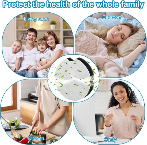 Vista 6 de 12 filtros compactos para Bissell, lavables y reutilizables, accesorios de repuesto de filtro compacto compatibles con Bissell Vacuum Compare