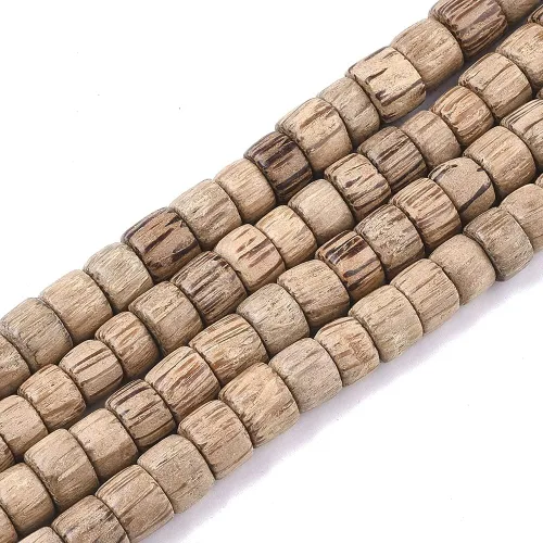 Vista 36 de Cheriswelry 50 cuentas redondas de madera sin terminar de 0.79 a 0.78 pulgadas, color blanco antiguo, agujero grande, de madera natural, cuentas