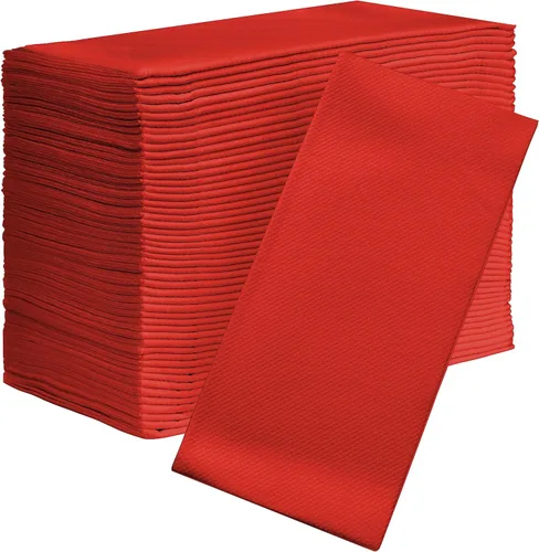 Vista 21 de Servilletas de papel American Homestead - Servilletas desechables tipo lino para cena BBQ - Servilletas de mesa de calidad de restaurante