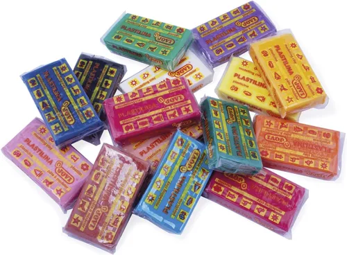 Vista 4 de Jovi - Plastilina - Arcilla de modelado reutilizable y no endurecida, juego de 30 barras de plastilina de 1.75 onzas, 2 de cada 15 colores,