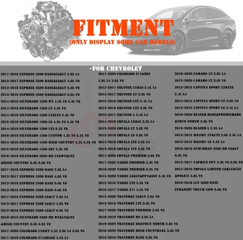 Vista 2 de OYEAUTO Sensor Medidor de Flujo de Aire Masivo MAF 23262343 Compatible con Buick Cadillac Chevy GMC Enclave Envision LaCrosse Regal ATS CT6 Escalade