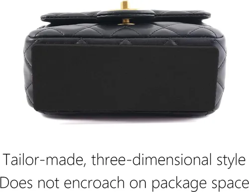 Vista 4 de BAIXUEJI Moldeador de base WOC para bolso, base de fieltro, protector e inserto para cartera en bolsos de cadena, bolso de mano, base de bolsa, Base