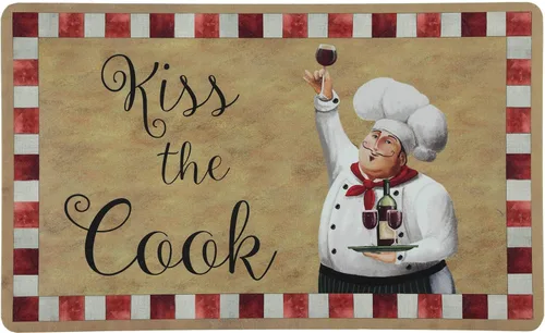 Vista 10 de Alfombrillas de cocina Premium Comfort (paquete de 2) (Cafe Moderno Dahlia)*