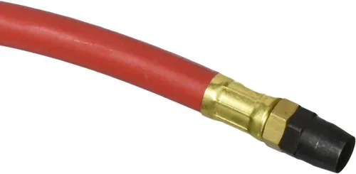 Vista 3 de Amflo 150E-RET Calibrador inflador estilo bayoneta de 10–90 PSI con manguera de 12'' y mandril de aire, 1 pack