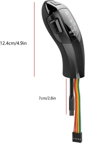 Vista 6 de Kit de actualización automático LED para palanca de cambios LHD para accesorios de automóvil BMW E90 E91 E93 E81 E82 E84 E87 E88 E89 de carbono
