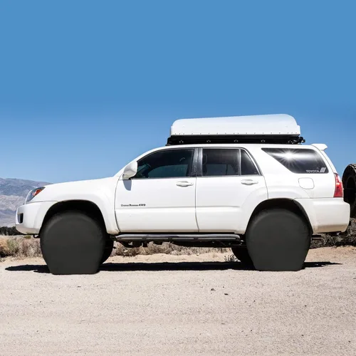 Vista 6 de Explore Land - Funda para neumáticos, 2 unidades - Protector de rueda resistente para camionetas, SUV, remolques, cámpers, vehículos recreativos