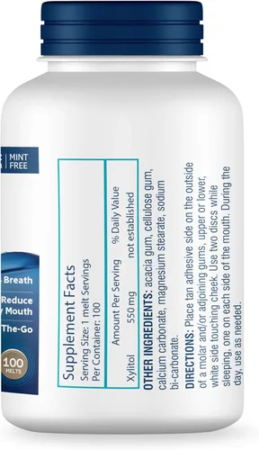 Vista 7 de OraCoat Paquete XyliMelts ligeramente dulce 100 unidades y canela 40