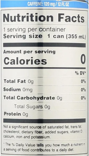 Vista 2 de ZEVIA, Bebida, Energía, KOLA - Paquete de 12