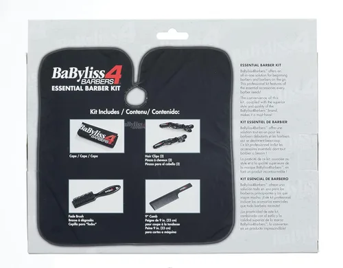 Vista 9 de Kits de accesorios de peluquería profesional que incluyen capas, peines, cepillos de desvanecimiento y más