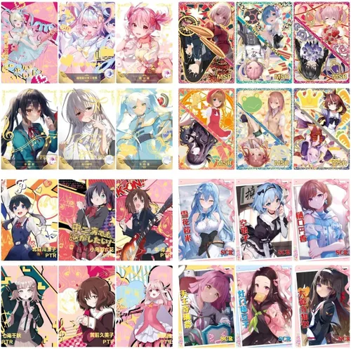 Vista 4 de Goddess Story - Juego de cartas de colección TCG, juego de historia de diosa, cuatro cajas de 720 tarjetas (NS-2M10-11-12-13)