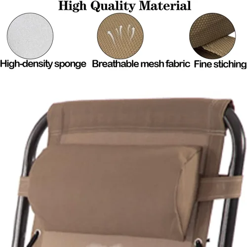 Vista 36 de Ostlttyn Zero Gravity - Almohada de repuesto para silla, color negro, 14.3 x 6.7 x 2.3 pulgadas, relleno de espuma, estilo moderno, soporte