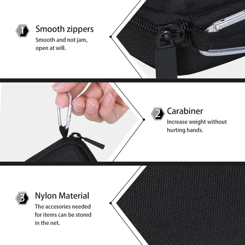 Vista 5 de co2CREA Funda rígida de repuesto para auriculares Bluetooth inalámbricos SHOKZ OpenFit 2+ / OpenFit Air OpenFit Air Open-Ear True Wireless Bluetooth