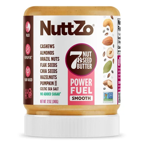 Vista 16 de NuttZo Mantequilla de 7 Nueces y Semillas de Especias de Calabaza Power Fuel, Edición de Temporada, Hecho con Anacardos, Almendras, Nueces
