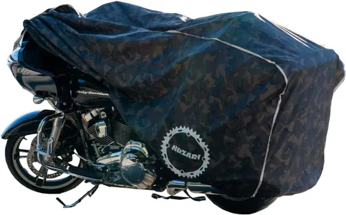 Vista 25 de Nuzari Funda Resistente Pequeña de 250cc para Motocicleta - Fundas Impermeables para Motocicletas para Almacenamiento al Aire Libre - Funda
