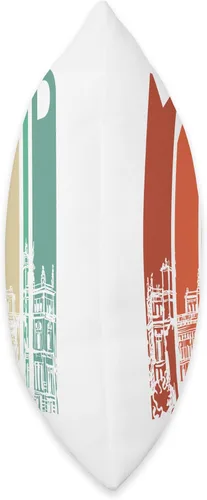 Vista 2 de Espana Apparel Madrid España España Cataluña Español Español Barcelona Euro Throw Pillow 16x16, Multicolor