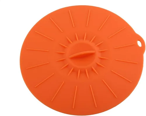 Vista 8 de Juego de tapas de silicona con ventosa de 5 tamaños, cubierta de almacenamiento de alimentos apta para microondas, tapa reutilizable de silicona