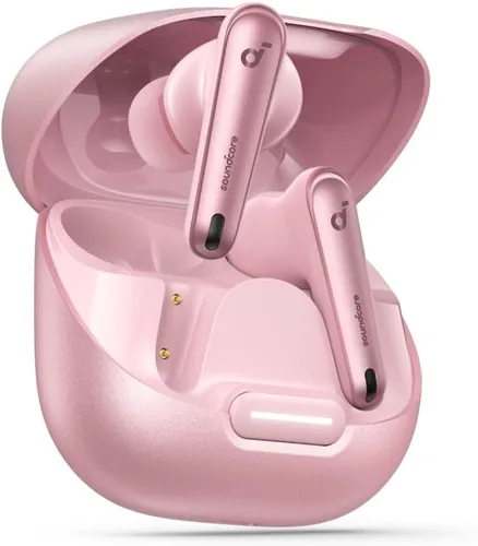 Vista 10 de Soundcore by Anker Liberty 4 NC - Auriculares inalámbricos, 98.5% de reducción de ruido, cancelación de ruido adaptativa a oídos y medio ambiente