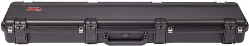 Vista 2 de SKB Cases 3I-4909-SR iSeries - Funda grande de plástico duro duradero para rifle de caza, impermeable y hermética al polvo, con liberación
