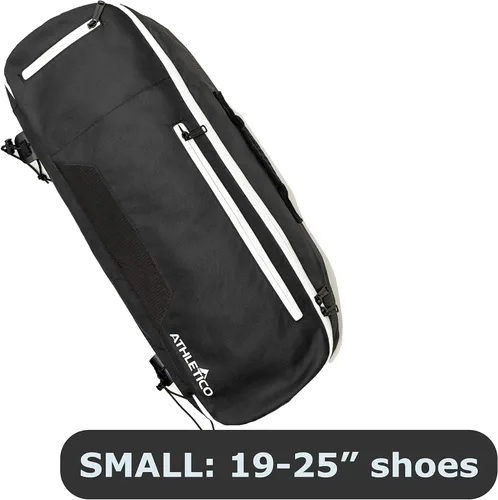 Vista 9 de Athletico Bolsa para raquetas de nieve - Mochila para zapatos de nieve para llevar, empacar y almacenar raquetas de nieve
