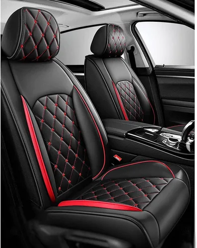 Vista 2 de Funda de asiento de coche de 5 asientos, para Dacia Dokker/Duster Van/Logan/Logan MCV Fiskal Stepway/Nova/SupeRNova/Sandero/Sandero Stepway, asiento