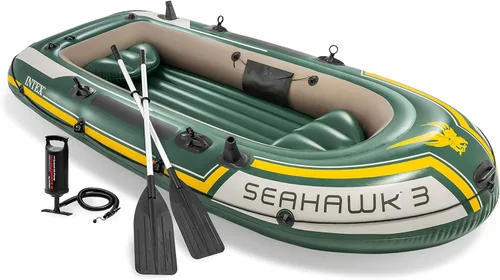 Vista 8 de INTEX 68347EP Seahawk 2 Conjunto de Barco Hinchable Capacidad