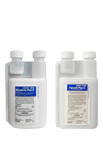 Paquete de control de plagas para interiores Fipronil & Bifenthrin - Kit profesional de doble acción: eliminación rápida y eliminación total de