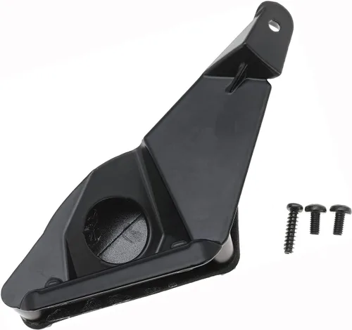 Soporte de soporte para espejo lateral del conductor, metal negro, compatible con el controlador Pontiac Firebird 1993-2002, izquierdo, reemplaza