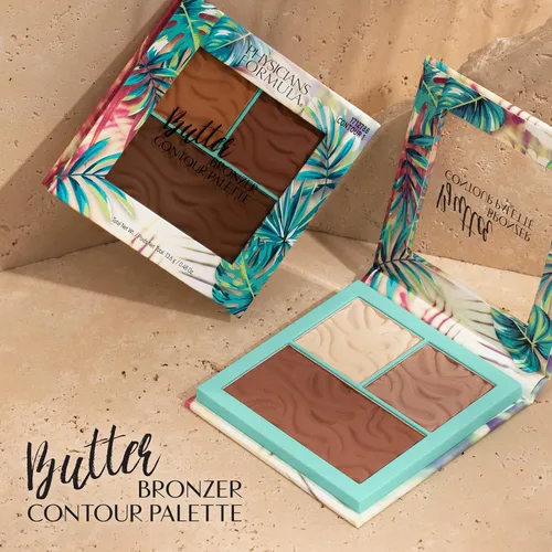 Vista 7 de Physicians Formula Paleta de contorno de bronceador de mantequilla, media/oscura