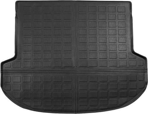 Vista 7 de Tapete de carga compatible con Hyundai Santa Fe 5 asientos 2021-2023, tapete de carga para maletero, TPE para todo tipo de clima, accesorios