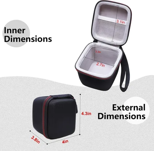 Vista 2 de LTGEM - Funda compatible con monitor digital de presión arterial Medline para muñeca, solo funda