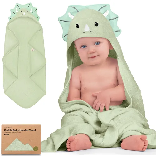 Vista 50 de KeaBabies Toalla de bebé con capucha para recién nacido - Viscosa derivada de bambú, toallas de baño grandes para bebé con capucha para niños
