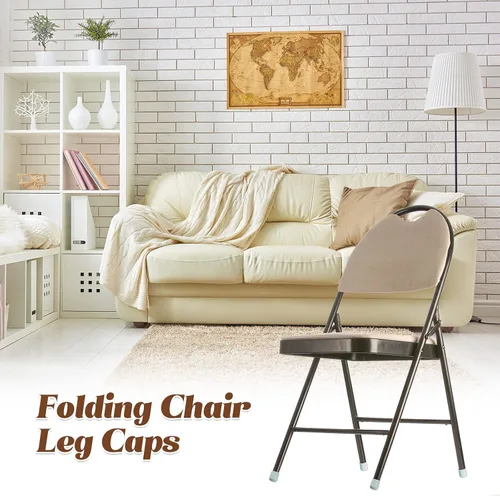 Vista 6 de Jetec 36 Piezas Tapas para Patas de Sillas Plegables de 7/8 Pulgadas Tapas de Extremo de Silla de Plástico Resistente Deslizadores de Muebles