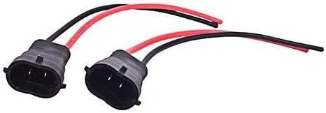 Vista 4 de x xotic tech H11 H8 880 881 Adaptador macho Adaptador de arnés de cableado Adaptador de conector de cable para luz de conducción automotriz, luz