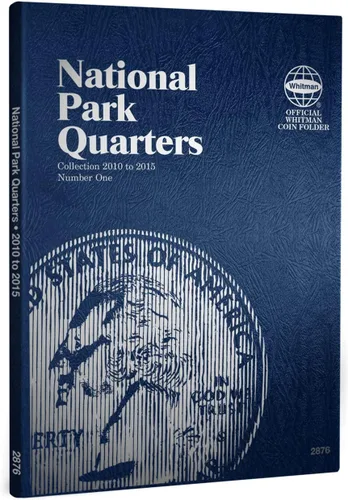Vista 25 de Whitman Tablero Compacto para Coleccionista de Monedas - Mapa de Monedas de Estados Unidos, Serie de Cuartos de Moneda de 1999 – 2009 incluyendo DC