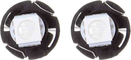Vista 4 de cciyu T5 Neo Wedge Light 5050 SMD - Bombilla LED para panel de instrumentos, paquete de 20 unidades, súper azul
