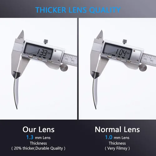 Vista 7 de BroLizard - Lente polarizada de repuesto para gafas de sol Oakley M Frame Strike ventiladas