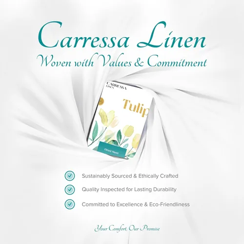 Vista 8 de Carressa Linen Sábana bajera ajustable 100% algodón tamaño individual solamente – Sábana bajera individual de algodón de 800 hilos, lujosamente