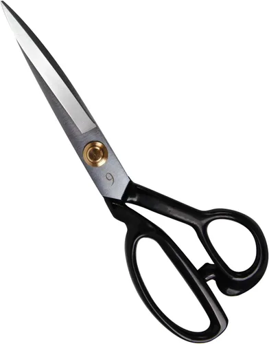 Vista 7 de KEARING Tijeras de 22,8 cm de sastre resistentes para tela, profesionales, aptas para cortar con precisión cuero, denim y telas de múltiples capas
