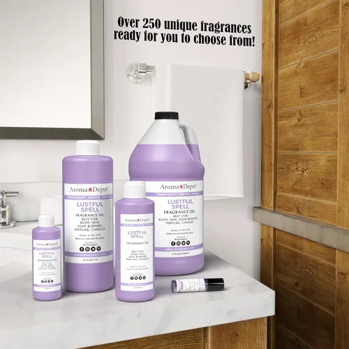 Vista 3 de Love Spell Type 4 oz. Aceite de fragancia I Perfume I Aceite para la piel I Aceite perfumado. Proyectos de bricolaje como velas, bombas de baño