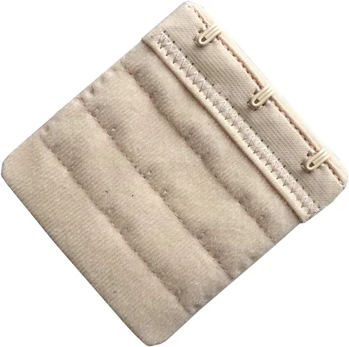 Vista 3 de Paquete de 3 extensores de brasier de 3 ganchos suaves y cómodos para mujer, 2.4 x 2.3 pulgadas