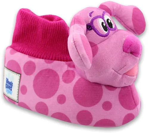 Vista 5 de Nickelodeon Blues Clues You - Pantuflas de felpa 3D para niños pequeños